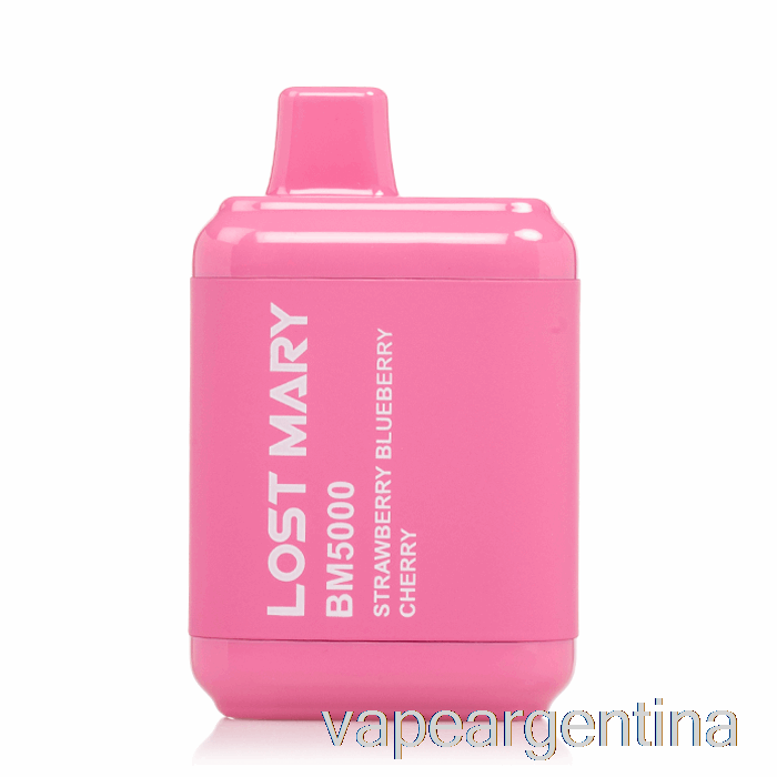 Lost Mary Bm5000 Vape Desechable Fresa Arándano Cereza Descartable
